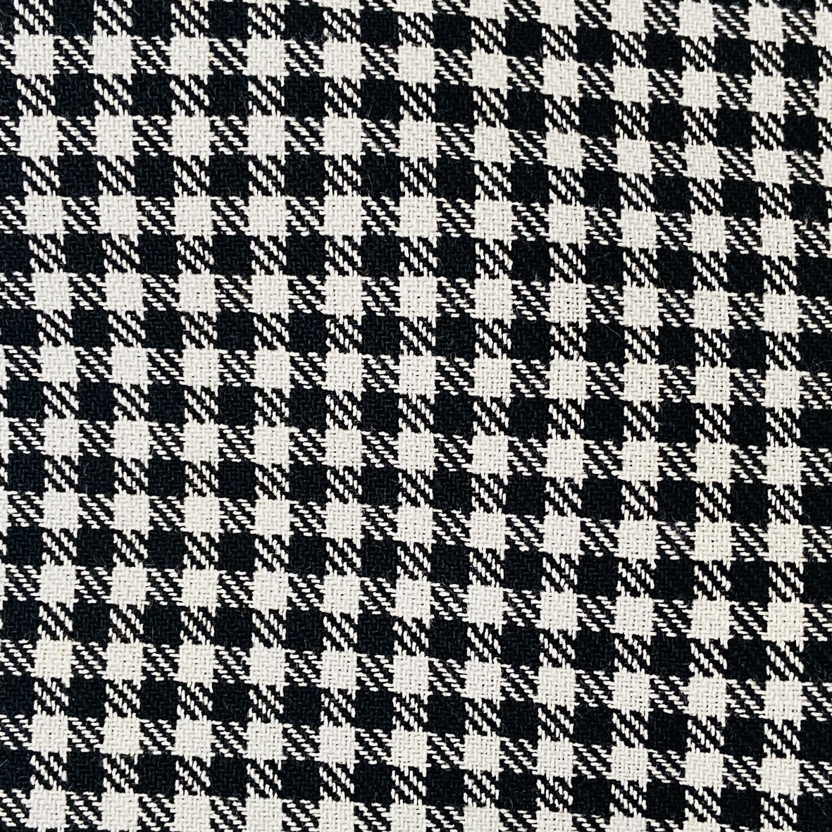 290cms Thick Checked Black & White Coat Pants Jacket