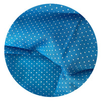 170cms MODERN Blue & White Polyester Cute FABRIC